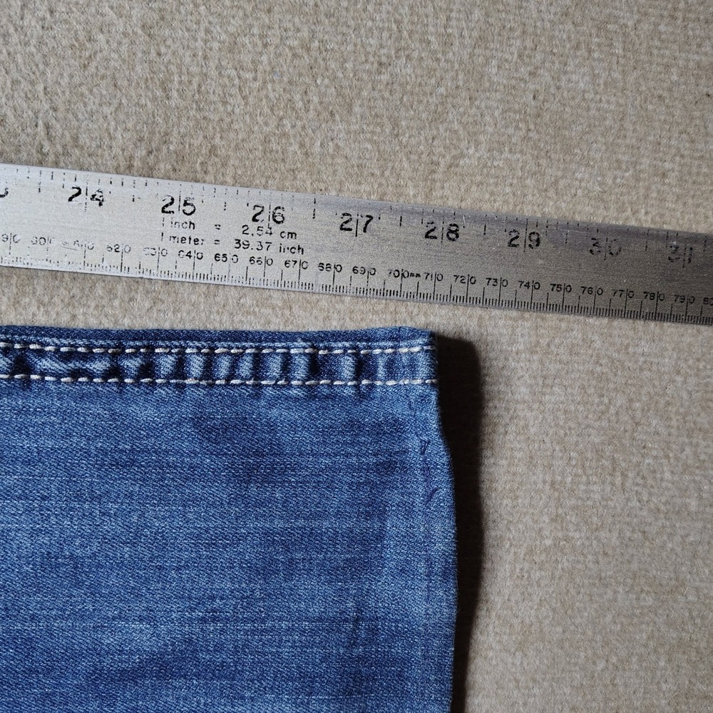 Cowgirl Tuff Co Inspire Jeans Womens 27x31 (28) Bootcut Embellished Denim Hemmed - Picture 10 of 10